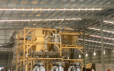 Dự án lắp đặt máy ép viên nén gỗ Biomass từ thương hiệu CPM công suất 12.000 tấn/tháng