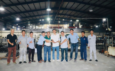 PHÁT NGHĨA VINH DỰ ĐÓN TIẾP QUÝ KHÁCH HÀNG ĐẾN THAM QUAN XƯỞNG SẢN XUẤT