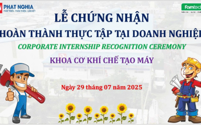 PHÁT NGHĨA ĐỒNG HÀNH CÙNG SINH VIÊN CƠ KHÍ TRƯỜNG CAO ĐẲNG NGHỀ THỦ ĐỨC TRONG HÀNH TRÌNH THỰC TẬP