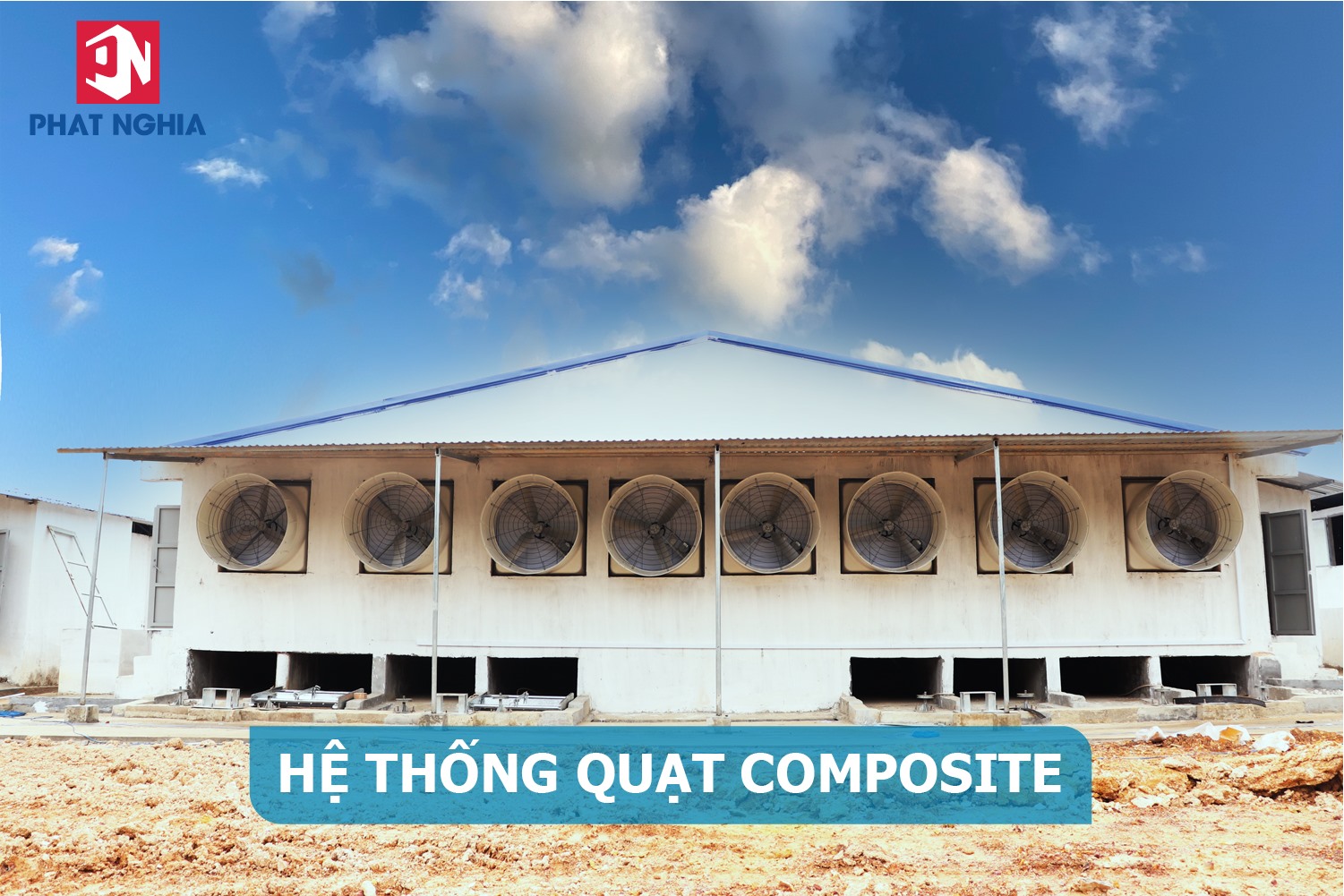 hệ thống làm mát trang trại chăn nuôi Phát Nghĩa