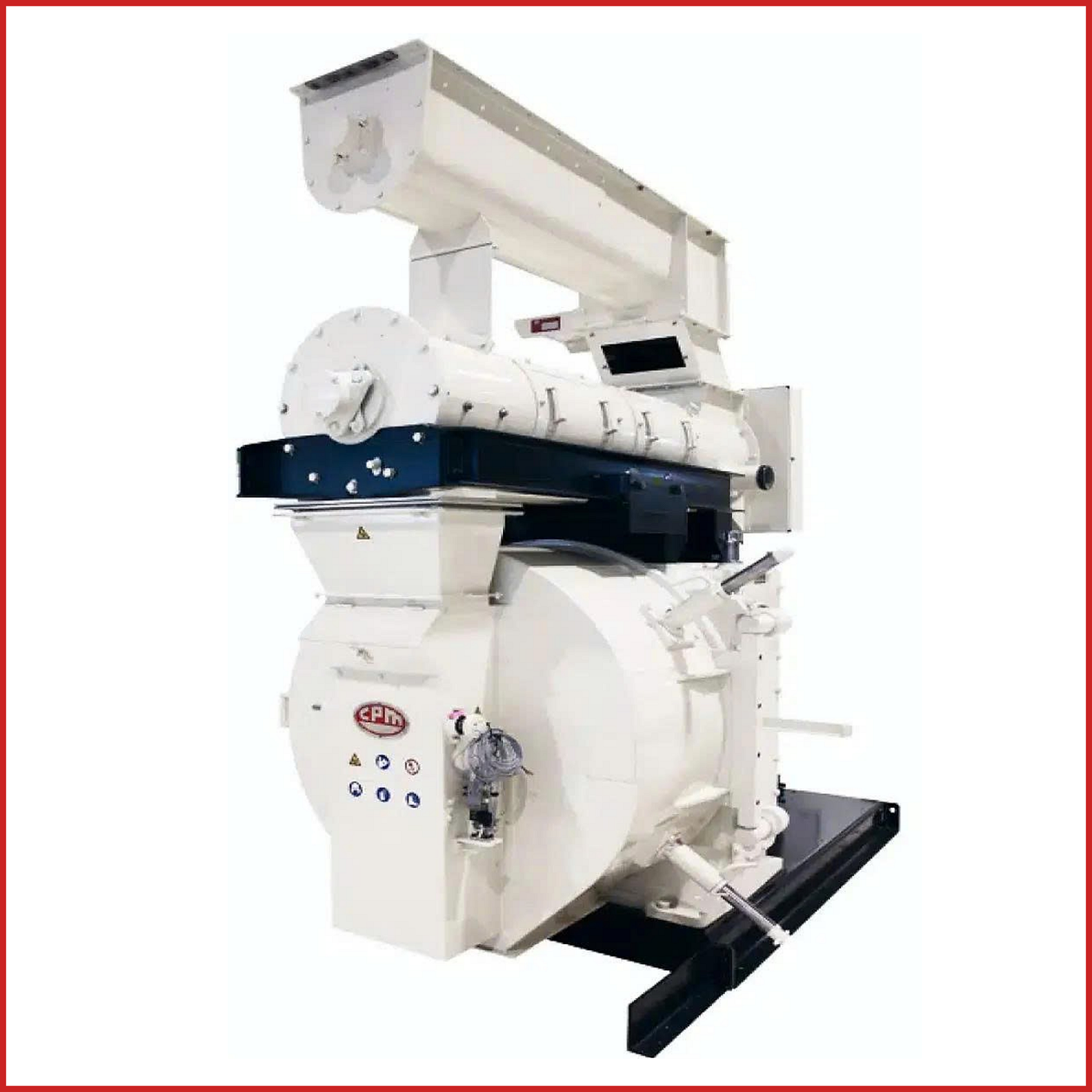 Hệ thống máy ép viên biomass