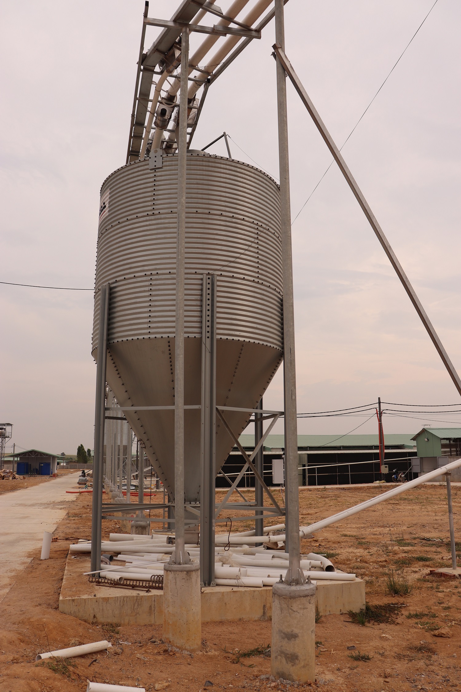 Silo chứa thức ăn chăn nuôi: Giải pháp lưu trữ hiện đại giúp tối ưu chi phí và nâng cao hiệu quả trang trại
